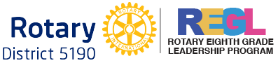 Rotary Eighth Grade Leadership Logo